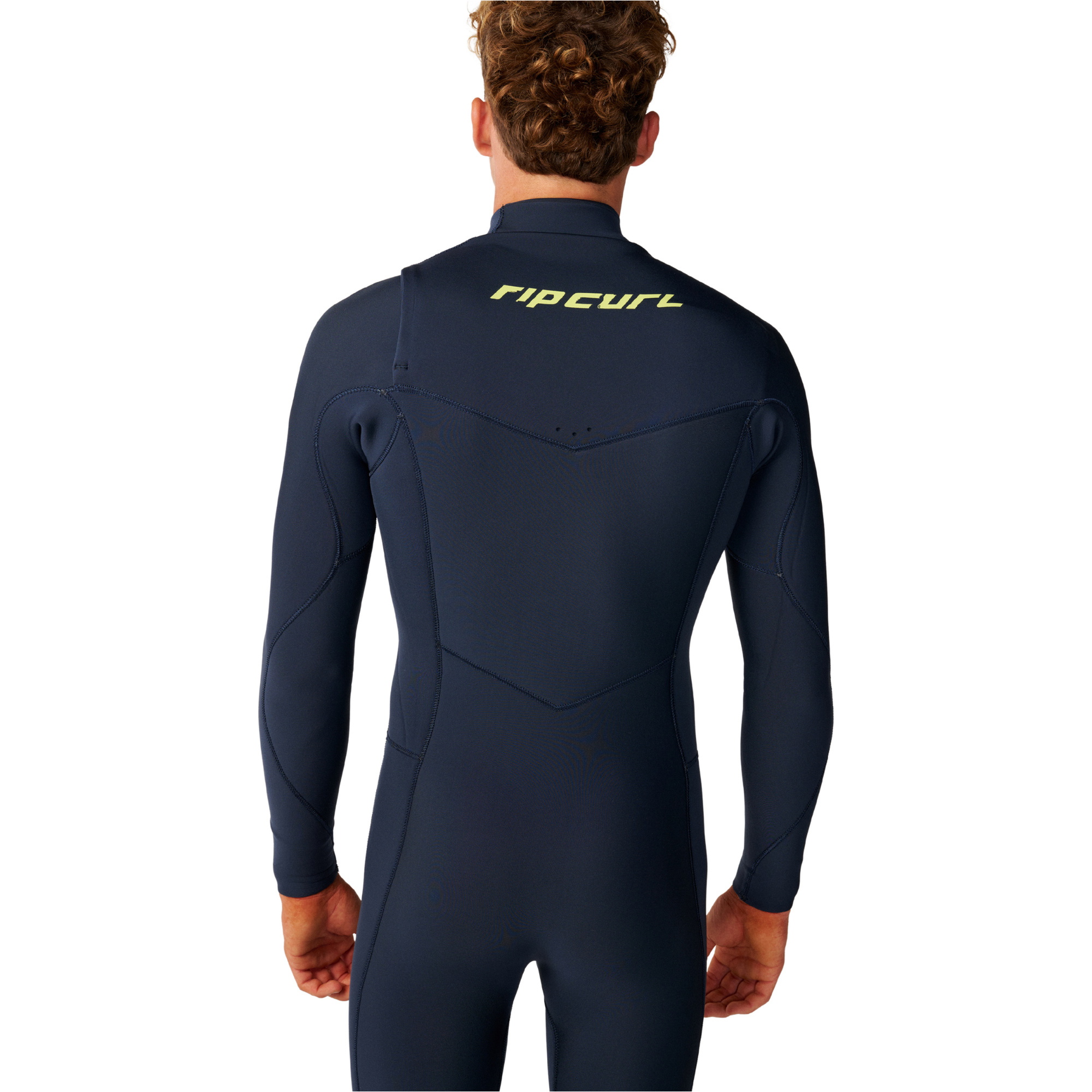 2026 Rip Curl Mens Dawn Patrol Pro 4/3mm Chest Zip Wetsuit 16WMFS - Navy